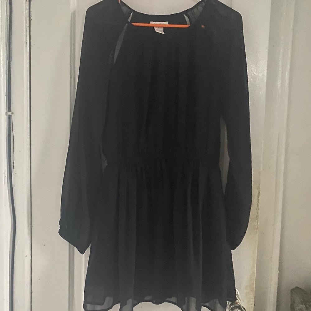Dylan Rose Black Mini Dress